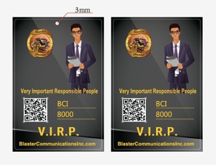 VIP V.I.R.P. card